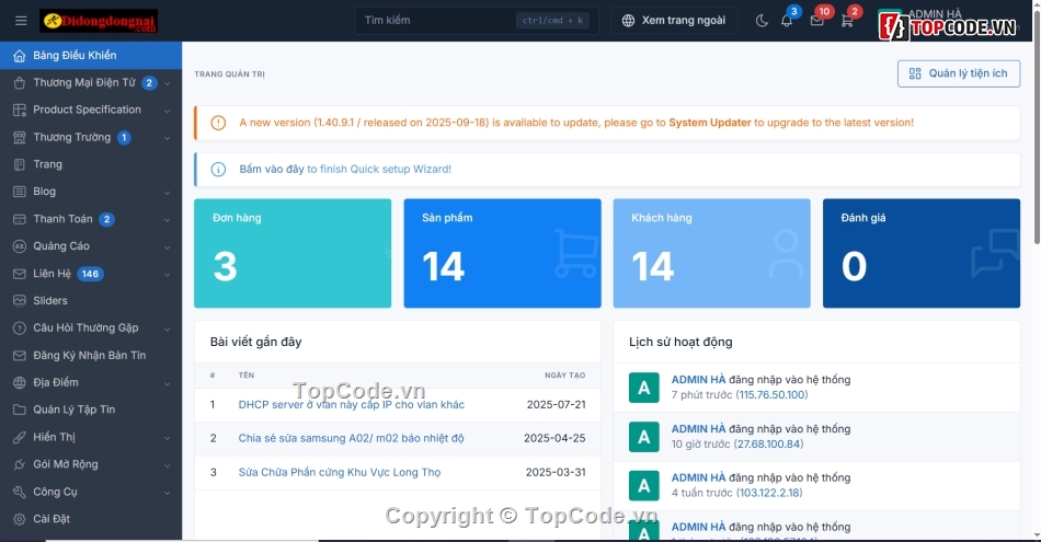 Code Thương Mại,Code shop,shop điện tử,điện tử